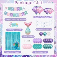 ABAOWO Bubble garland adds whimsical texture to the party backdrop