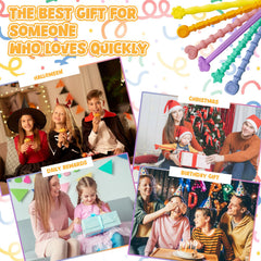 Abdkw 6-pack versatile sensory sticks for kids and teens.
