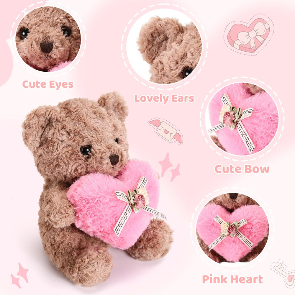 ABEARCAR teddy bear is easy to clean and machine washable.