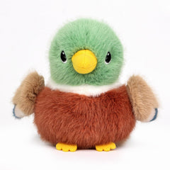 ABEARCAR Mallard Duck plush lifelike fur sparks imaginative play