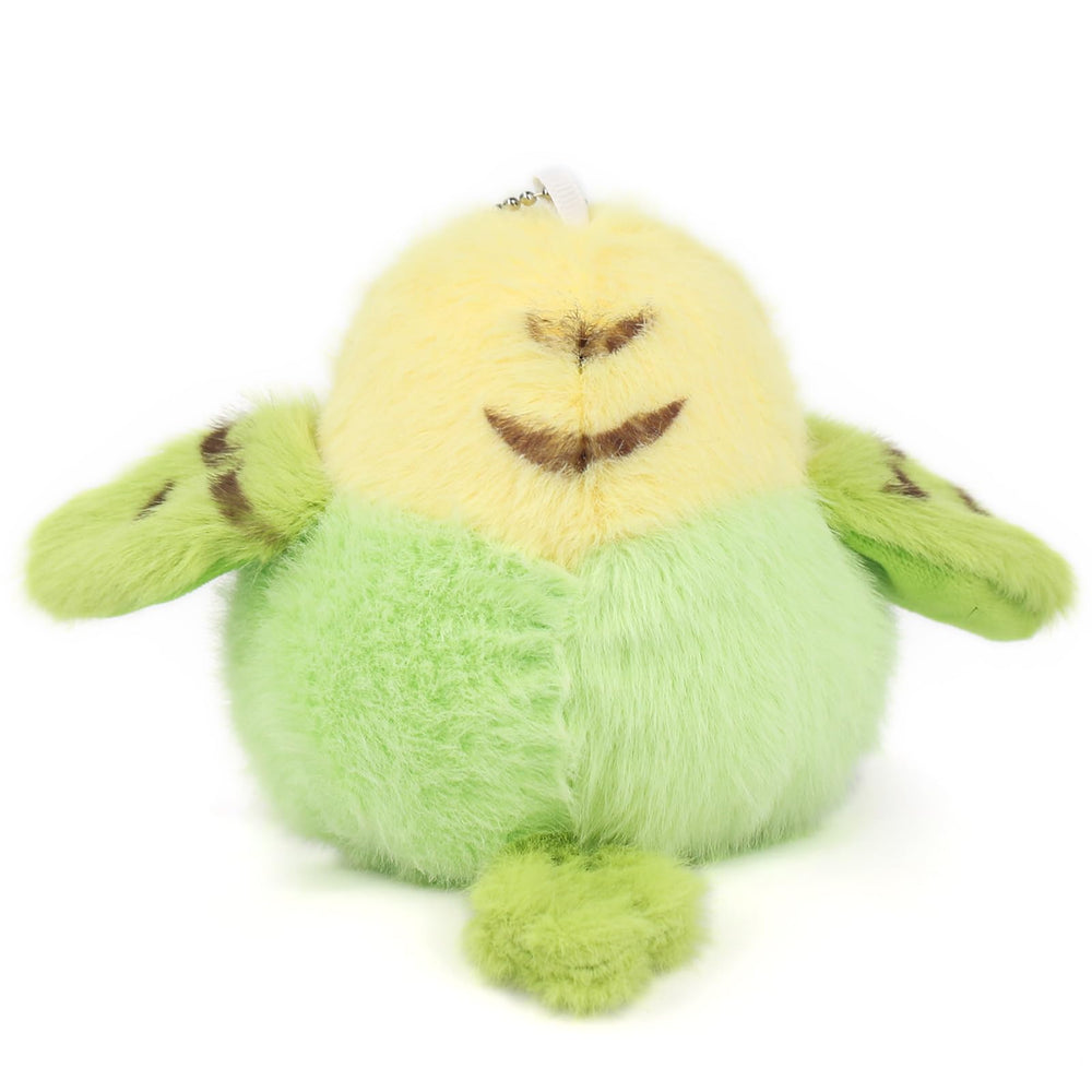ABEARCAR parakeet plush wings close-up with soft texture and realism.