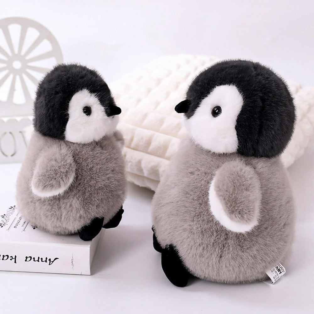 ABEARCAR penguin plush machine-washable fabric for easy cleaning