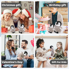 ABEARCAR penguin plush gift-ready packaging for celebrations