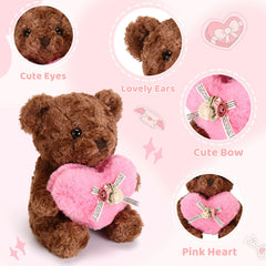 ABEARCAR safety-certified teddy bear with CPC and ASTM marks.