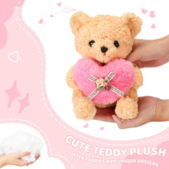 Gift-ready ABEARCAR teddy bear, ideal for Mother's Day or birthdays.