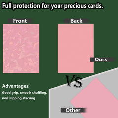 66 by 91 mm standard size fits most trading cards securely.
