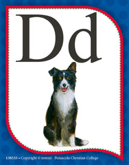 Abeka Mini Alphabet Flashcards thirtyone-cards collection supports daily practice.