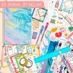 ABERLLS journal stickers provide colorful accents for doodling and memory keeping.