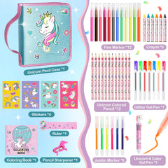 ABERLLS glitter gel pens kit adds shimmering details for vibrant art projects