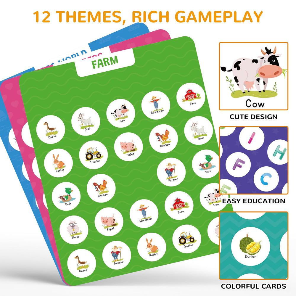 ABERLLS travel-friendly memory game perfect for car trips and flights.