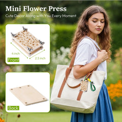 Aboofx DIY botanical crafts kit enables beautiful pressed flower art.