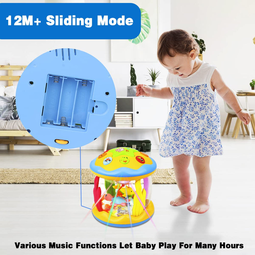Aboosam Crawling Play Mode encourages movement and tracking