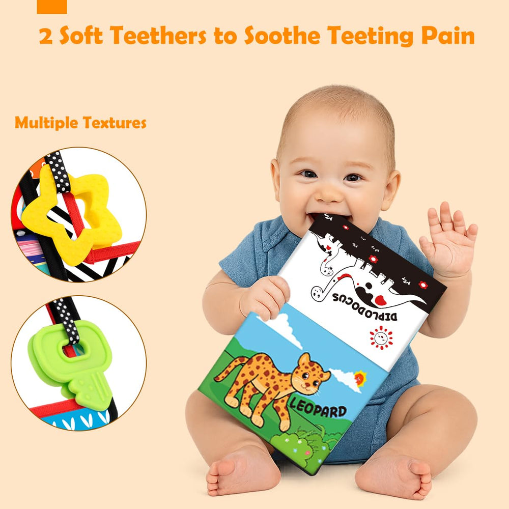 Aboosam non-toxic materials ensure safe chewing during early learning moments.