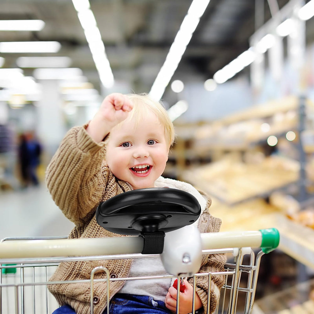 Accmor easy-install stroller toy shown attached in seconds on a handle