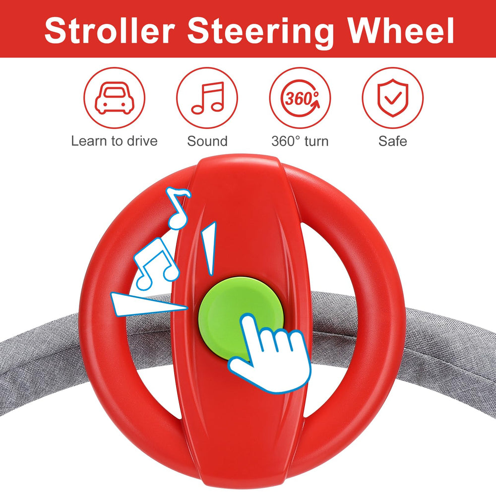 Accmor gift-ready stroller toy for babies and toddlers