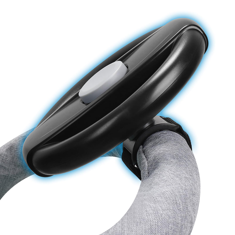 Accmor steering wheel toy fitted to stroller or cart handles
