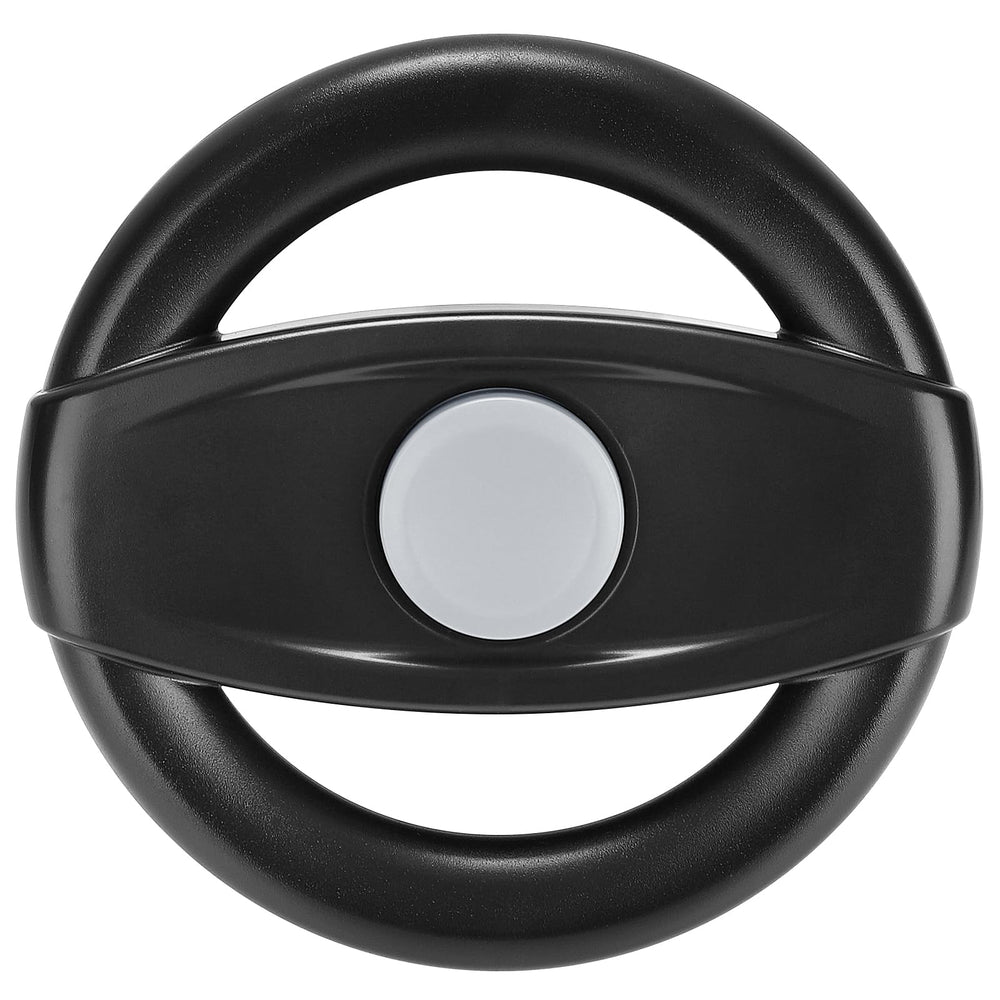 Accmor stroller steering wheel toy front view, engaging kids during walks