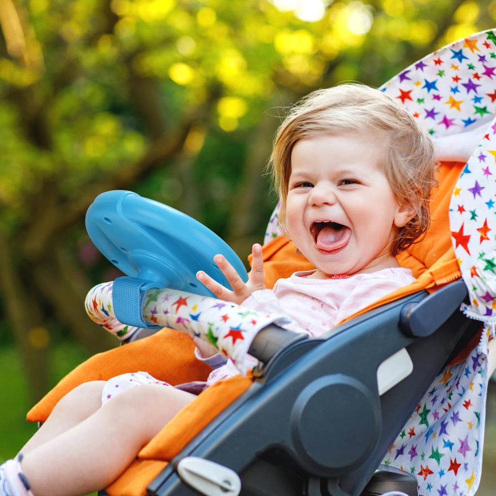 Accmor universal-fit design works on most strollers and carts for shared fun.