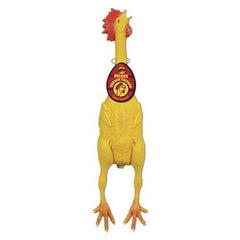 Accoutrements Deluxe Rubber Chicken, hand-painted finish, durable gag prop