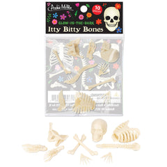 Accoutrements Itty Bitty Bones show random soft vinyl bones for whimsical mini scenes.