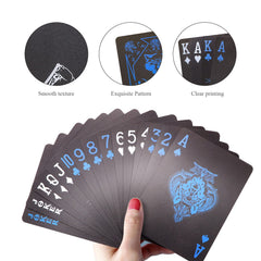 ACELION PVC playing cards resist water and wear for outdoor use.