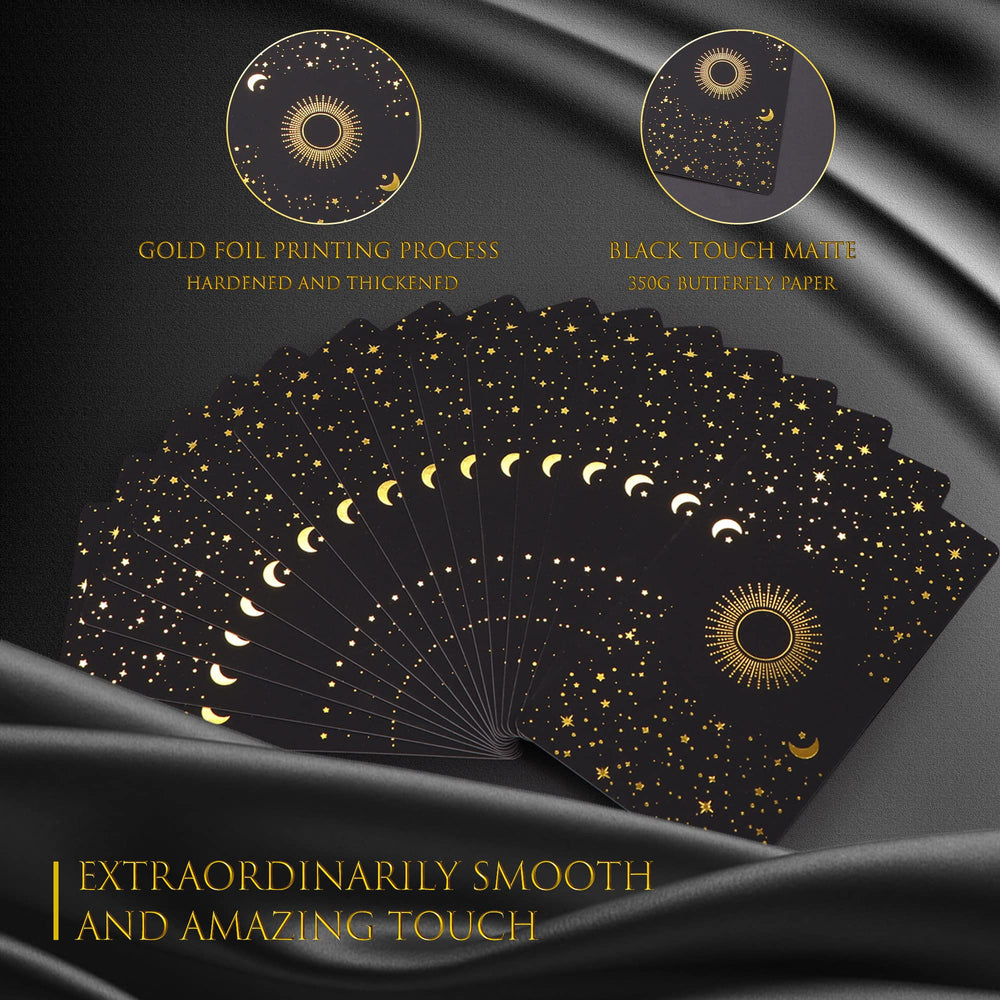 ACELION Tarot 350g butterfly paper cards with touch-laminated finish for durability.