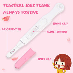 Acessorz prank pregnancy test with two sealed tests for realistic jokes