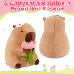 Achwishap Capybara Plush soft-material, skin-friendly and durable.