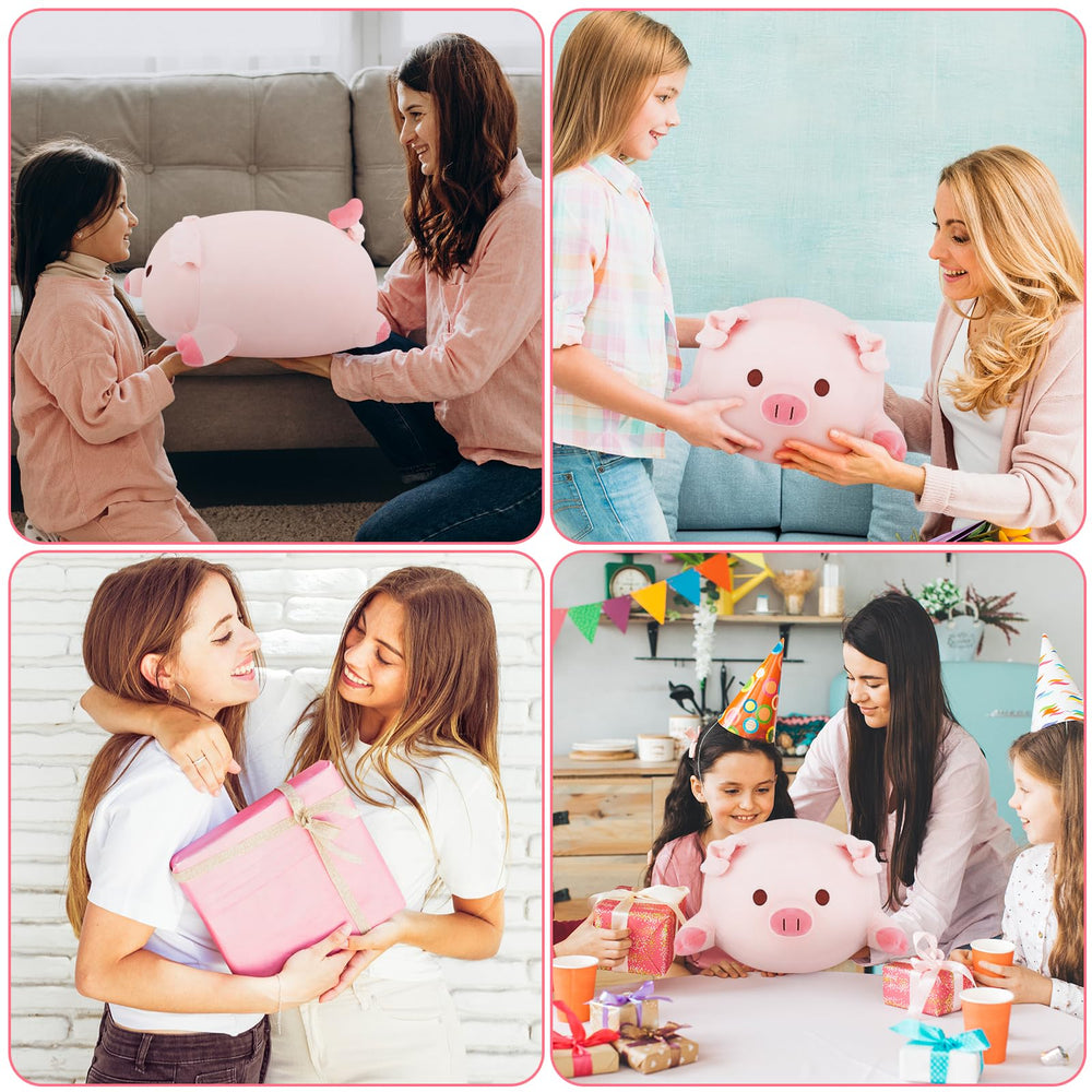 Achwishap pig baby plush 4-inch, ideal for nap time.