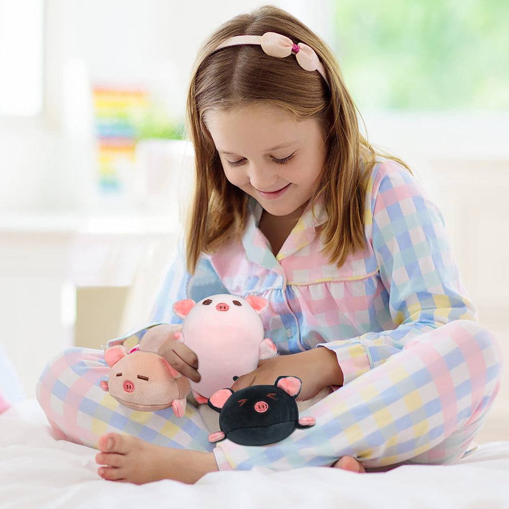 Achwishap pig plush stress-relief, soft comfort for relaxing moments.
