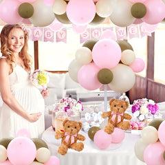Acmee bear and balloon kit serves as a charming photo prop.