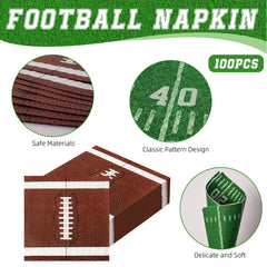 Actilize napkins 6.5-inch folded size provide large, absorbent coverage.