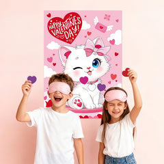 Actilize Valentine game set supports easy setup for family nights.