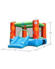 Action Air Bounce House stored in bag shows portability and easy transport.