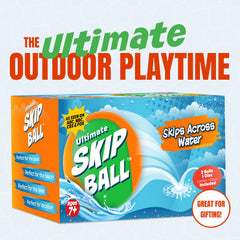 Activ Life skip ball demonstrates water-skipping action for group fun