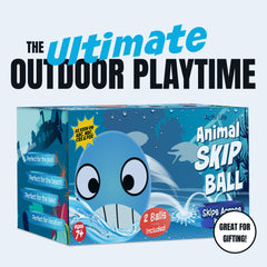 Activ Life skip ball for sand, easy to carry in a tote.