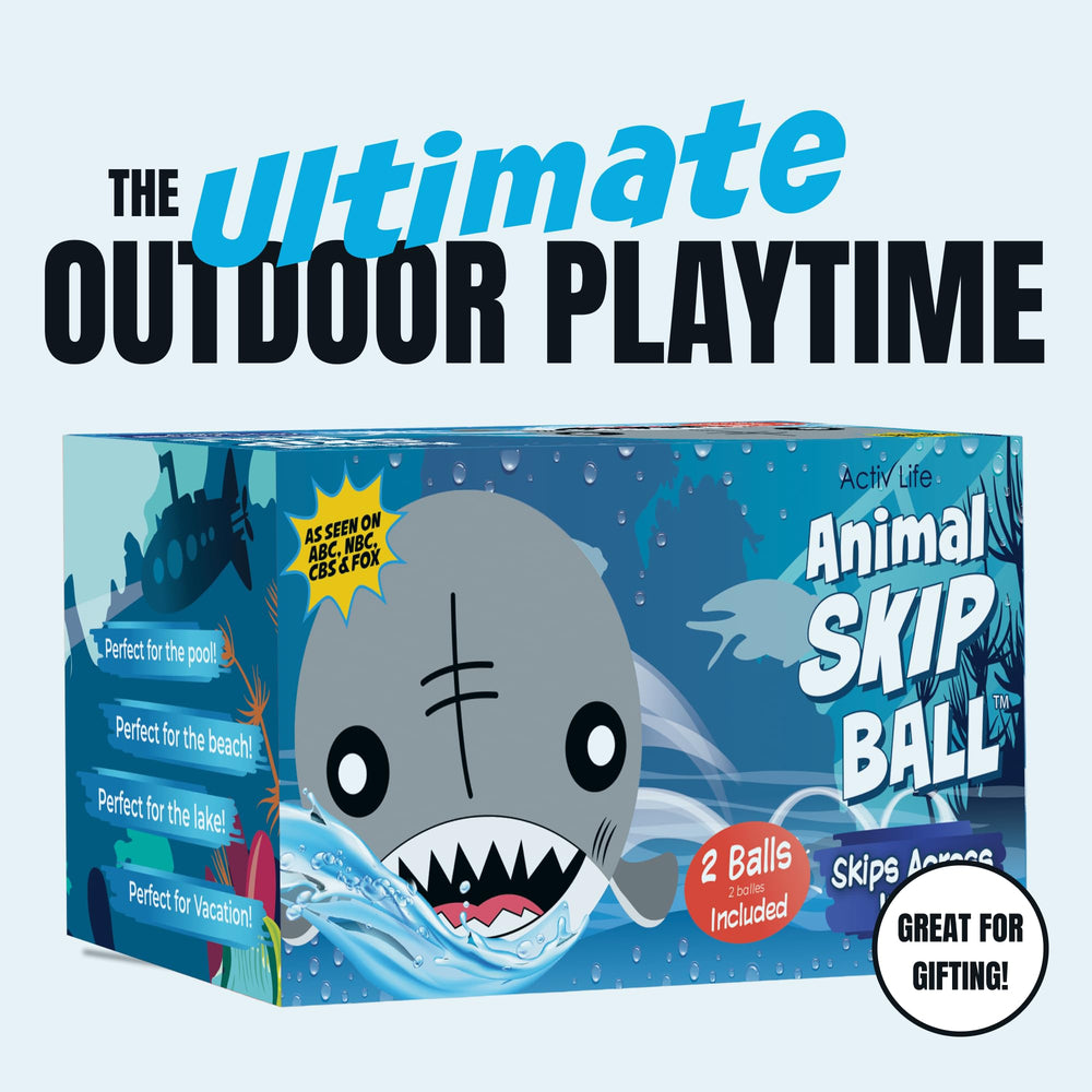 Activ Life skip ball supports durable, long-lasting outdoor play with minimal setup.