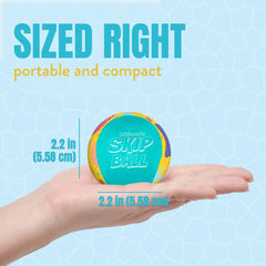 Two-pack yellow shell design for family fun.