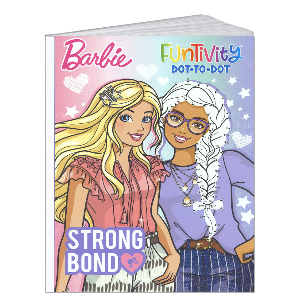 Gift-ready Barbie Funtivity set shown as a thoughtful present.