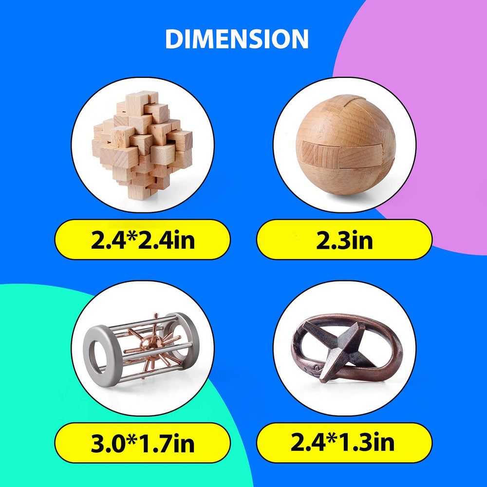 ActPo metal 3D interlock puzzle, smooth operation for problem solving.