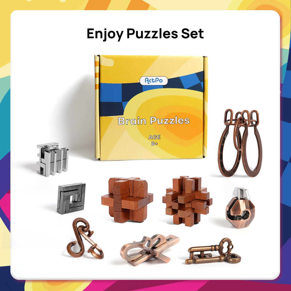 ActPo puzzle gift box perfect for holidays, birthdays, and special occasions.