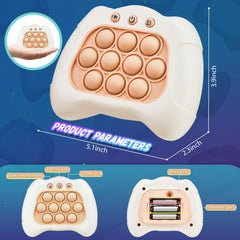 Acvens Fast Push Game battery compartment view demonstrates easy power access
