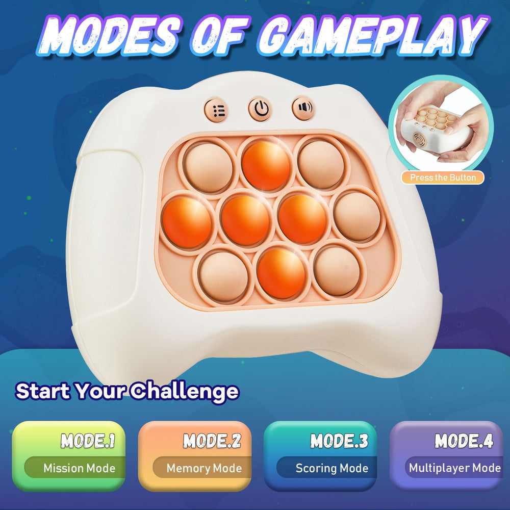 Acvens Fast Push Game glowing bubbles image showcases bright, engaging sensory feedback