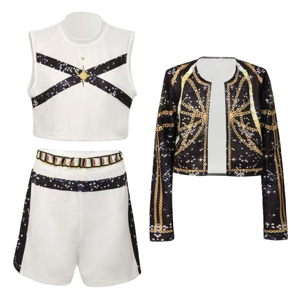 ADCHUNTUCOS complete costume set ready-to-wear look for Halloween events.