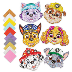 Addo Paw Patrol mosaic tile set and kit for kids aged 3 to 7, mess-free fun.