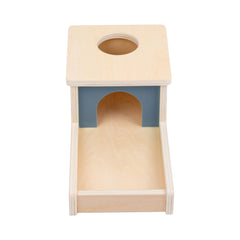 Adena Montessori tray keeps pieces organized during activities.