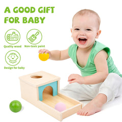 Adena Montessori yellow wooden ball highlighting tactile texture for grasping