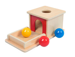 Adena Montessori infant-to-toddler toy encouraging early object knowledge through play.