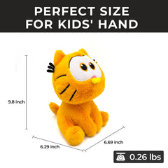 Adenzai Garfield plush features durable stitching for daily use.