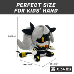Adenzai plush compact size, easy care and storage.